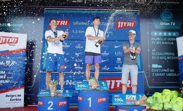 Danko i Šešlija pobednici olimpijskog triatlona na Srebrnom jezeru