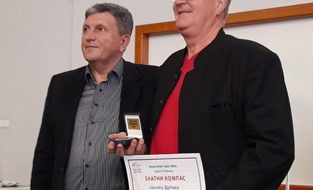 Josip Dućak iz Sremskih Karlovaca dobio„Zlatni kompas” za životno delo